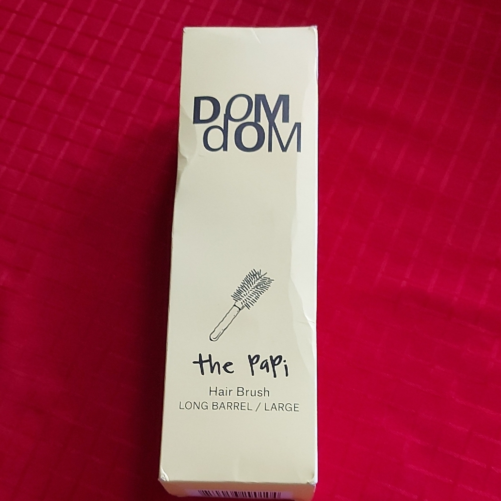 New Dom Dom The Papi Hair Brush - Cream